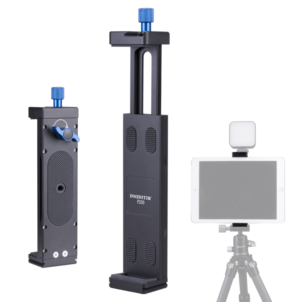 Suporte-para-iPad-e-Tablet-P250-Holder-Arca-Swiss-com-Sapata-Fria -1- Suporte-para-iPad-e-Tablet-P250-Holder-Arca-Swiss-com-Sapata-Fria -1-